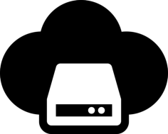Cloud Computing Storage Vinyl Cutting Svg File, Free Vectors File